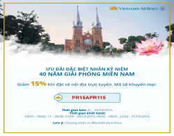 Vietnam Airliens bất ngờ giảm giá vé máy bay cho các hàng trình nội địa